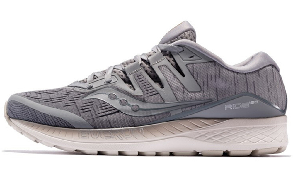 Saucony Ride ISO low-top running shoes men's gray