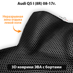 Автомобильные коврики ЭВА с бортами для Audi Q5 I (8R) 08-17г.