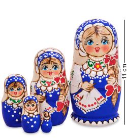 Народные промыслы МР-66/3-C Матрешка 5м «Ольга»