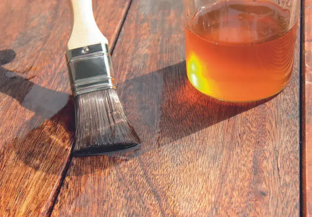 Масло льняное техническое для дерева - 1 л