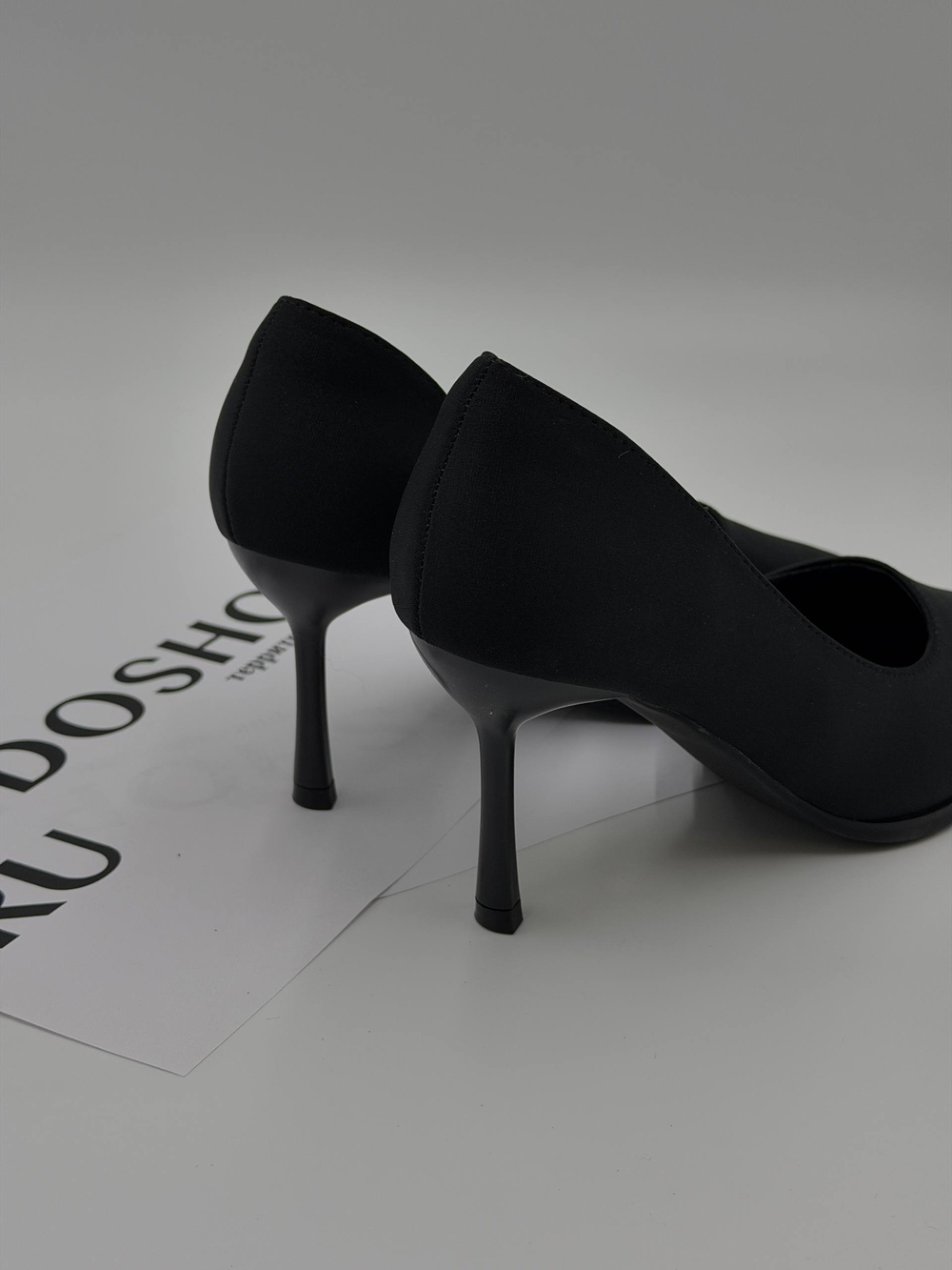 Туфли женские экокожа арт. 193-5 цвет "чёрный"