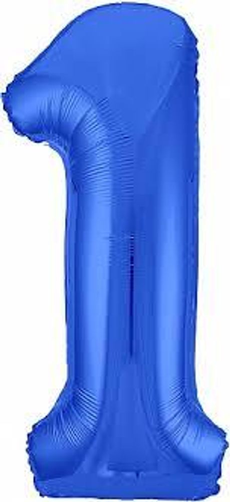 AGURA Цифра SLIM 1 Синий/754504