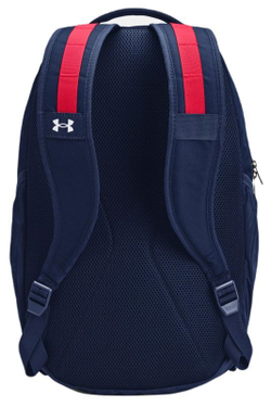 Рюкзак теннисный Under Armour Hustle 5.0 Backpack - academy/red