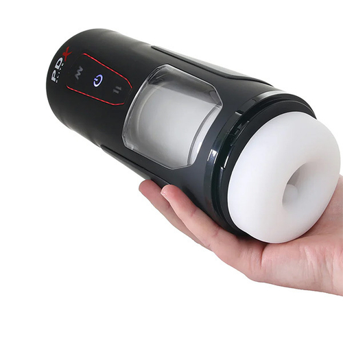 Автоматический мастурбатор с функцией нагрева PipeDream PDX Elite Milk Me Hotter Auto Stroker with Heating Base RD55023