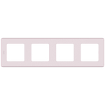 Рамка 4 поста розовый Inspiria Legrand