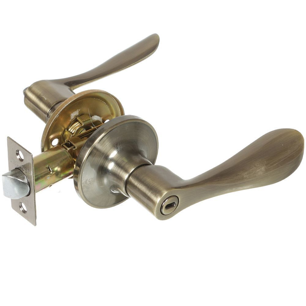 Защелка Trodos, ЗВ3-03, 204126, с  фиксатором, бронза