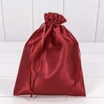 Мешочек 18х23см Атлас (Красный)