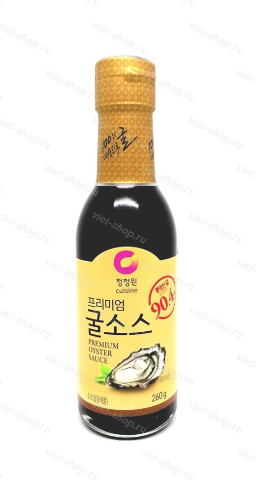 Соус устричный Premium Oyster Sauce, Daesang, Корея, 260 гр.