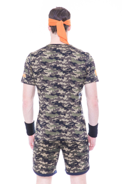 Теннисная футболка Hydrogen Printed Tech Tee - Green