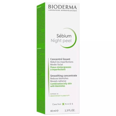 Bioderma Sebium Night Peel Ночной пилинг, 40 мл