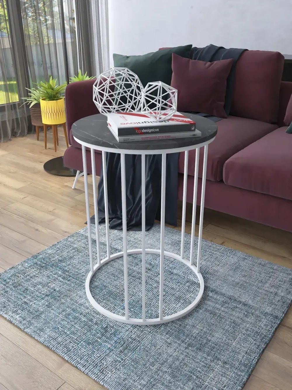 Журнальный стол Трио - БСЧ - МДФ в ПВХ