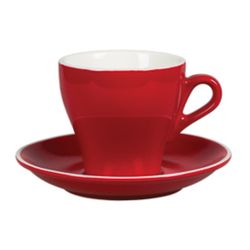 Кофейная пара 180 мл красная d 8 см h7,5 см   (Бариста) P.L. Proff Cuisine [6]