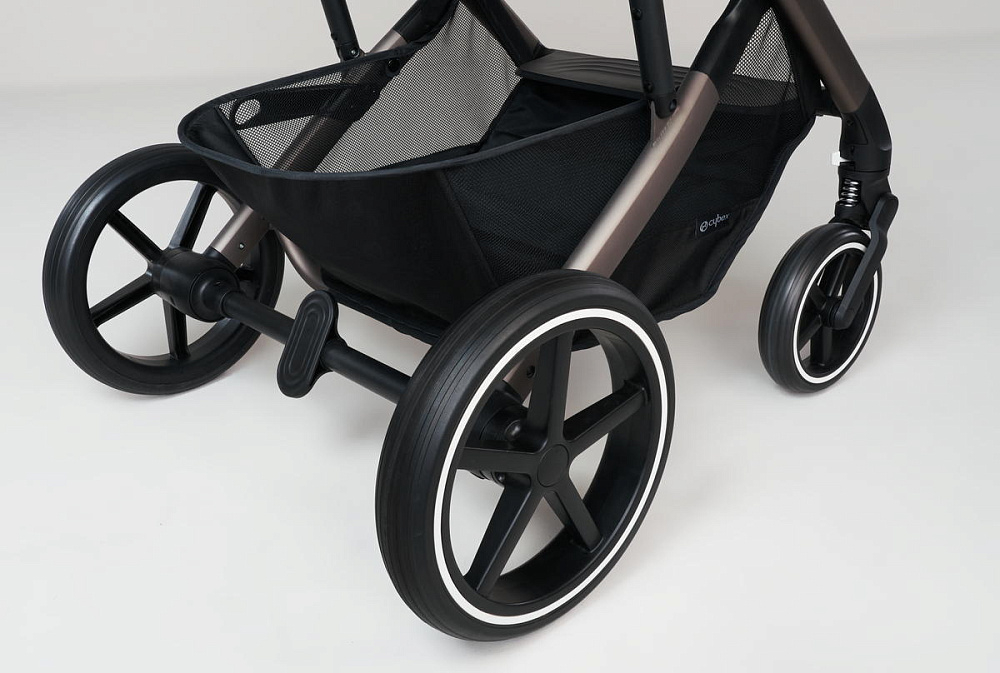 Коляска Cybex Balios S Lux TPE 2025 2 в 1 Stormy Blue с дождевиками