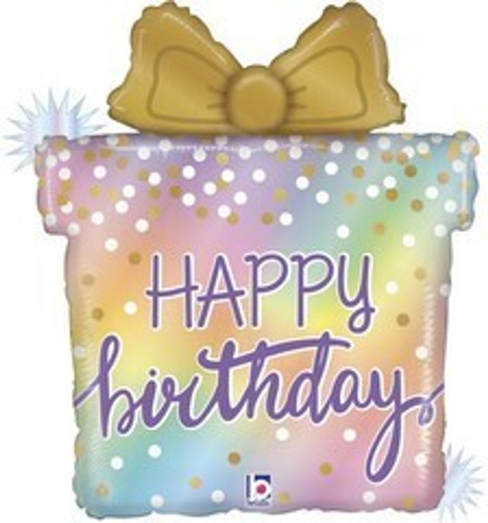 Г Фигура, Подарок на День Рождения, Голография, 27"/69