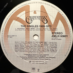Carpenters - The Singles 1969-1973 (Голландия 1983г.)