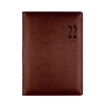 Ежедневник Letts Milano A5 кожзам темно-коричневый (412 155080)