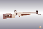 Винтовка BIATHLON от TARG - деревянный конструктор, сборная модель оружия, 3d пазл