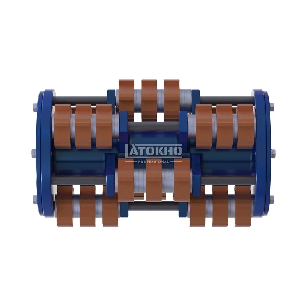 LATOKHO DCC 250-6 (Россия) Фрезеровальный барабан (фреза) с карбидными ножами, шестиосный