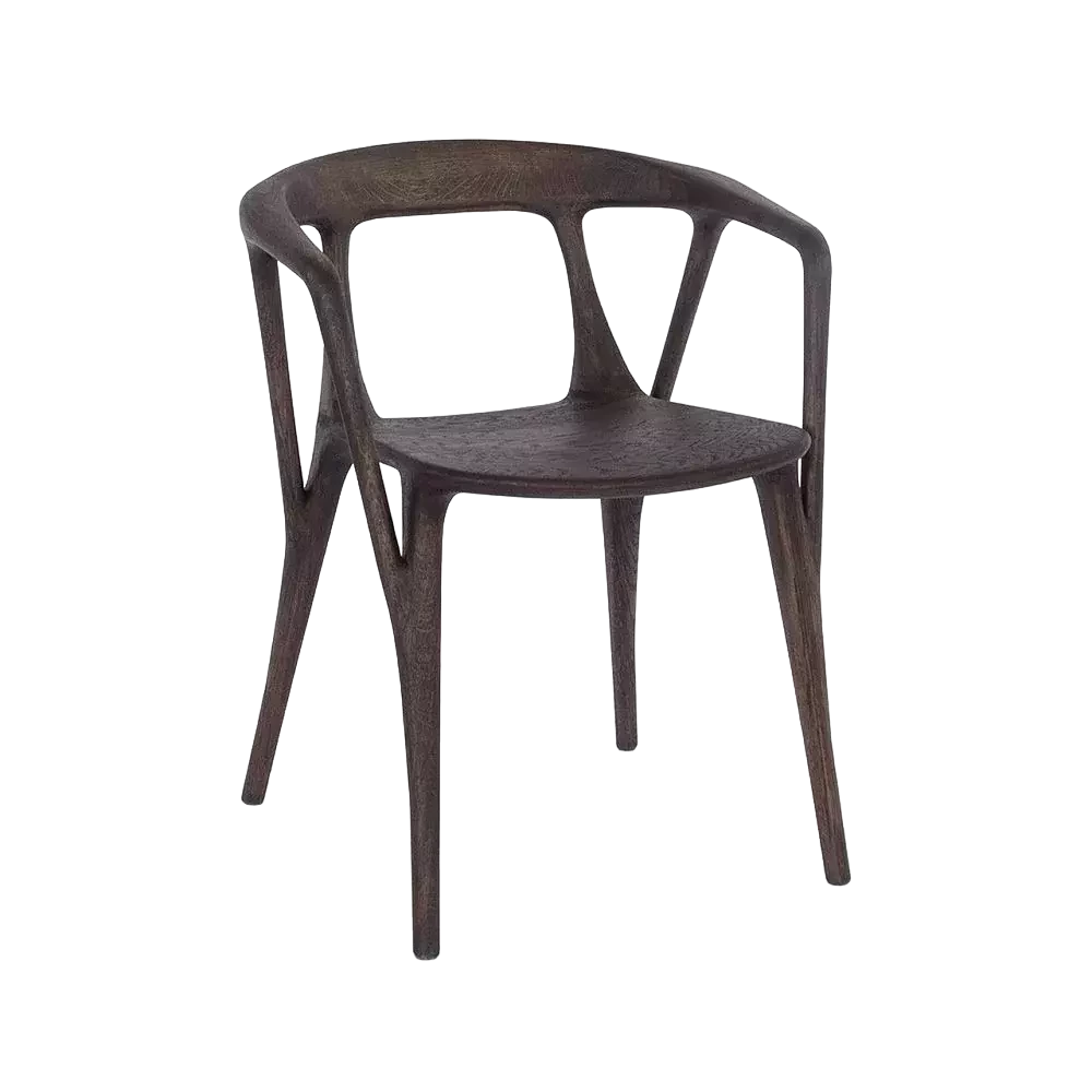 Стул из массива дуба Picasso c мягким элементом (ткань, иск.кожа)