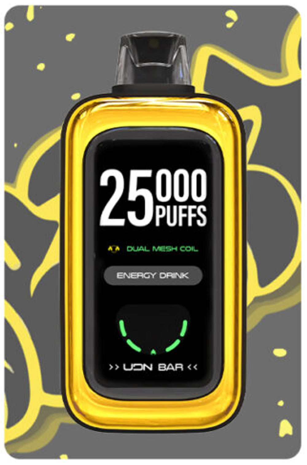 UDN BAR 25000 Energy drink - энергетик 25000 затяжек 20мг (2%)
