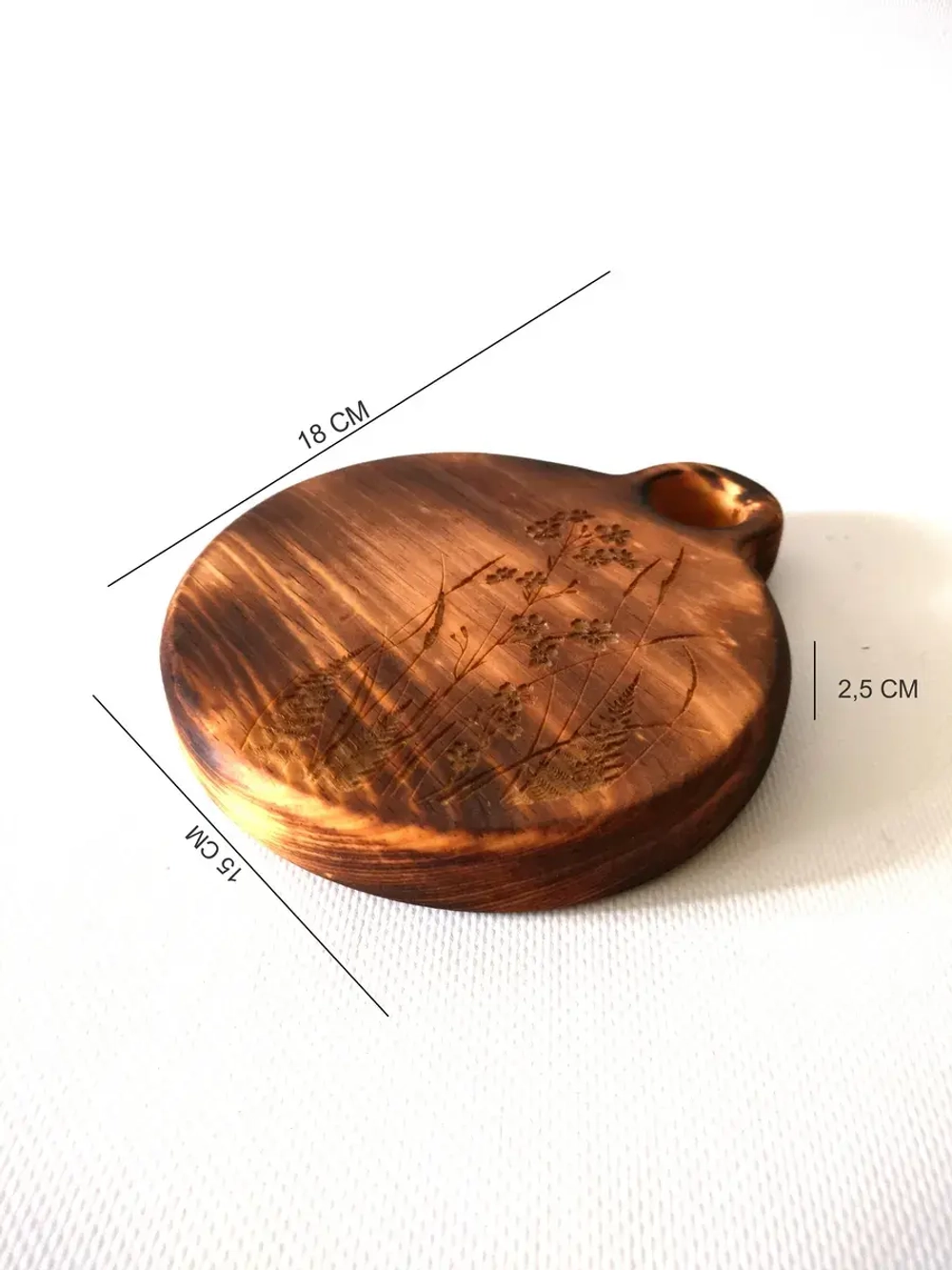 Набор досок разделочных из дерева сервировочных 3 шт.