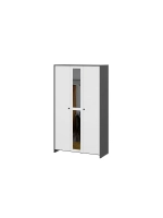 Шкаф для одежды распашной Белый 120х50х209 см