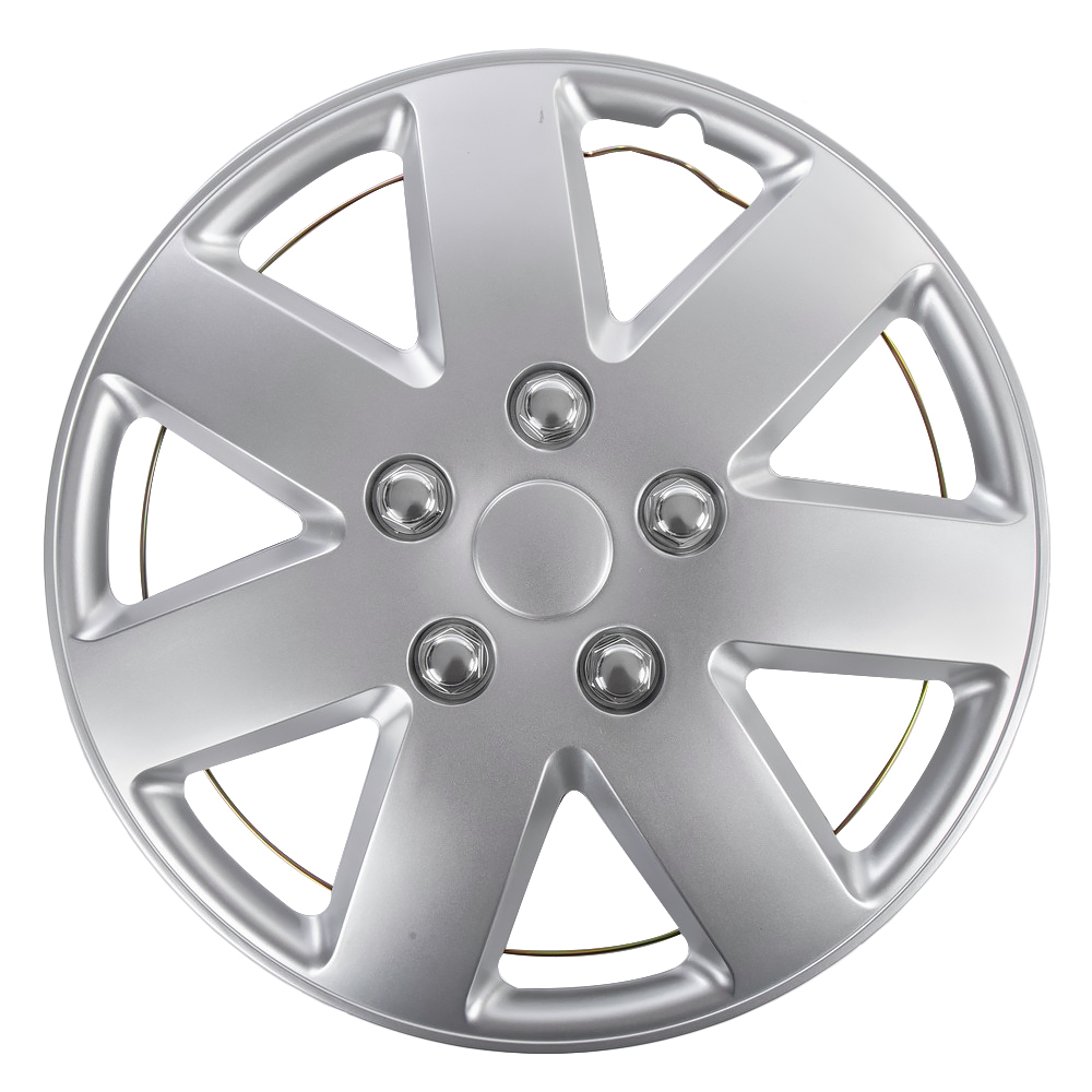 Колпаки R14 Rigel 4шт (серебристые) ABS-пластик ARNEZI A0702059