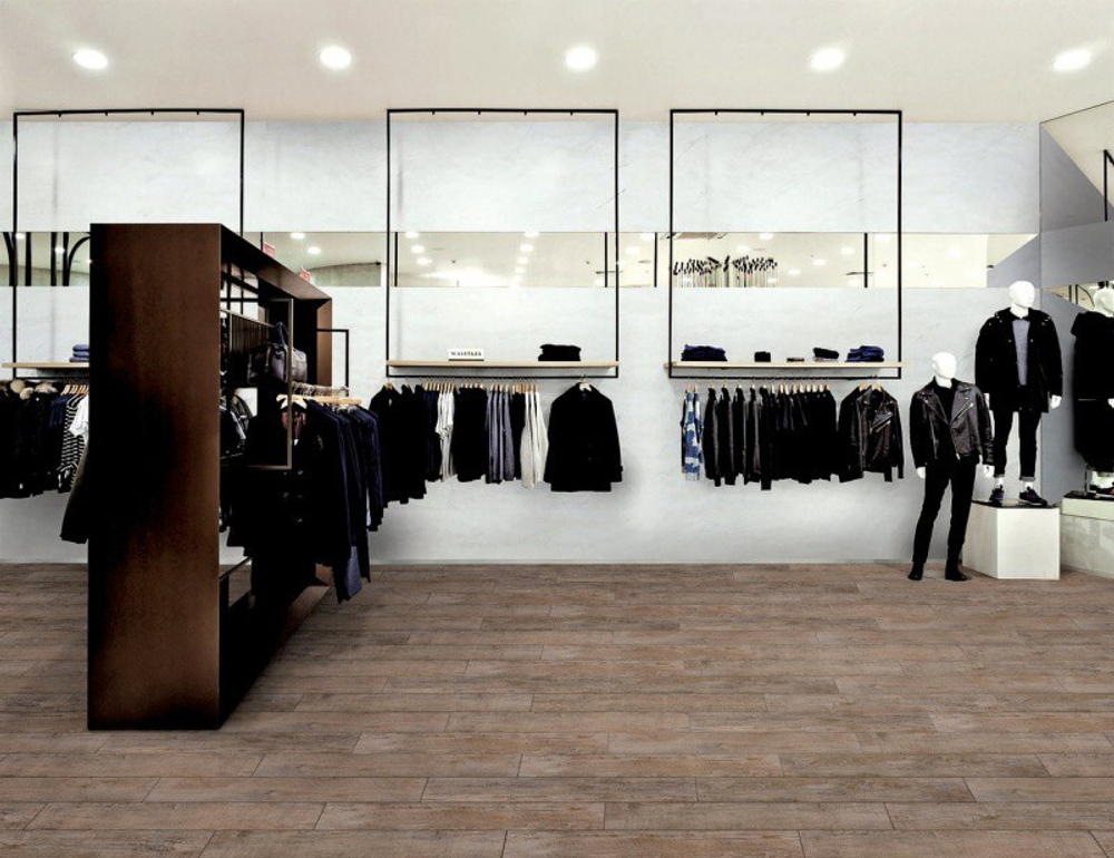 Плитка ПВХ 2754 Каштан Генри Decotile Fine 2.5 мм 42 класс фаска DECOTILE FINE