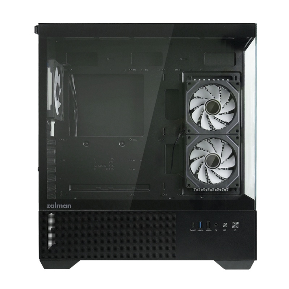 Корпус ZALMAN CHRONIX, ATX, Black, без БП