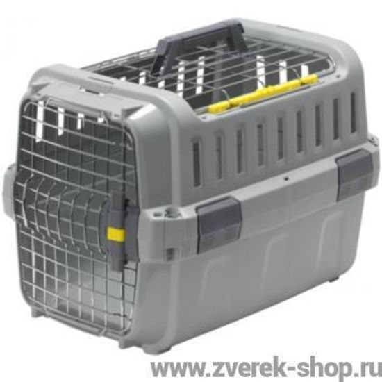 Модерна Переноска с пружинным замком и открывающимся верхом, Оливковая,  5 кг,  48,1х31,7х33 см