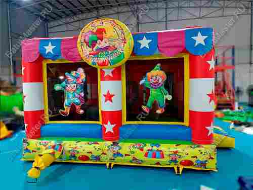 Детский надувной батут "Шатёр цирка" 4*4*2,8 м