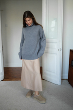 Свитер Алтай для беременных и кормящих мам, Серый