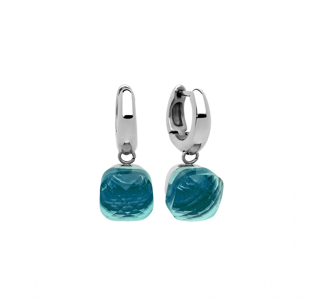 Серьги Qudo Firenze blue apatite 300030 BL/S цвет синий