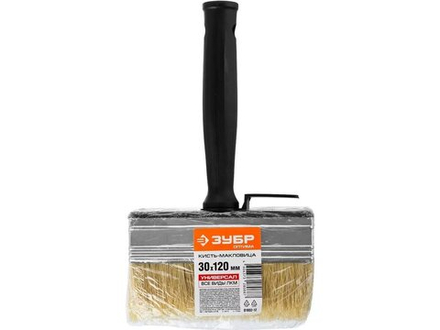 Кисть-макловица ЗУБР "ОПТИМА", светлая щетина, пластмассовый корпус, 30х70мм. (1/60шт.)