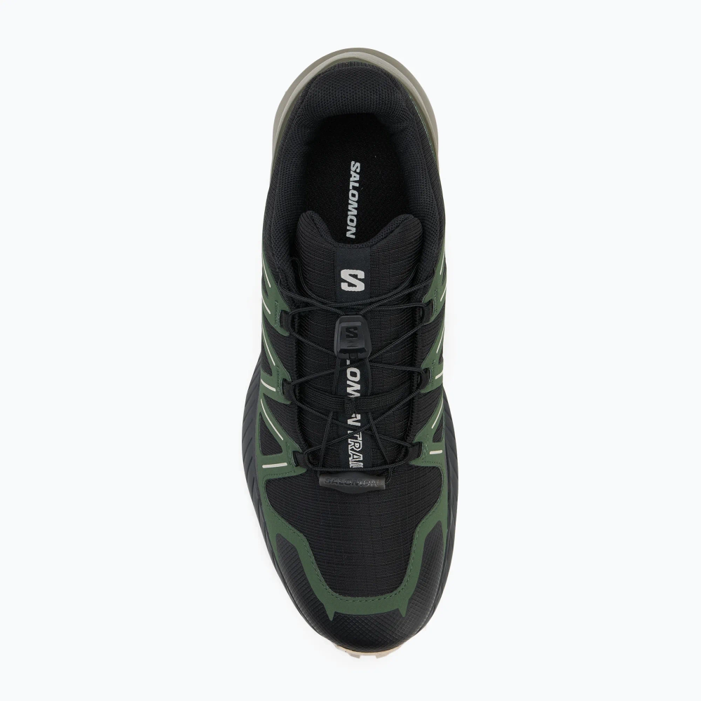 Кроссовки для бега Salomon Speedcross Peak black/black forest/rainy day