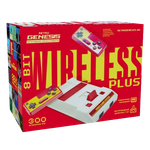 Игровая приставка Retro Genesis 8 Bit Wireless Plus + 300 игр (модель: C-56A, Серия: C-50, AV кабель, 2 беспроводных аккумуляторных джойстика)