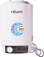 Водонагреватель накопительный Sturm! WH3010BR, 10л, 3кВт, устан под раковину, круглый корп