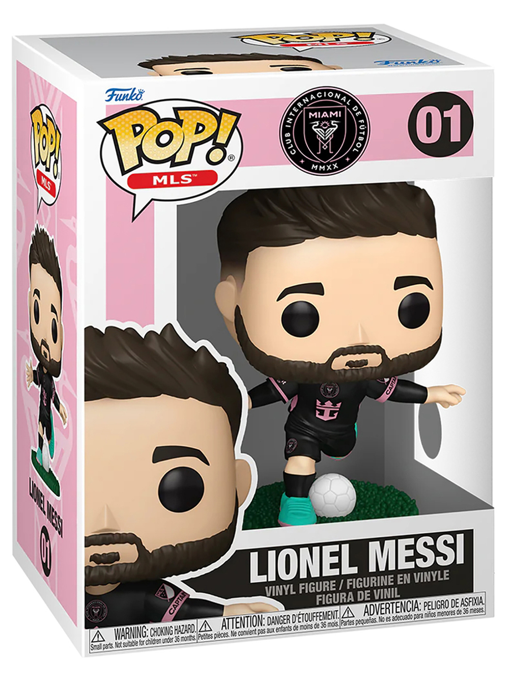 Фигурка Funko POP! MLS Inter Miami Lionel Messi (away) (01) 88617