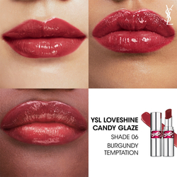 Yves Saint Laurent Loveshine Candy Glaze - Увлажняющий блеск для губ, 3,2 g