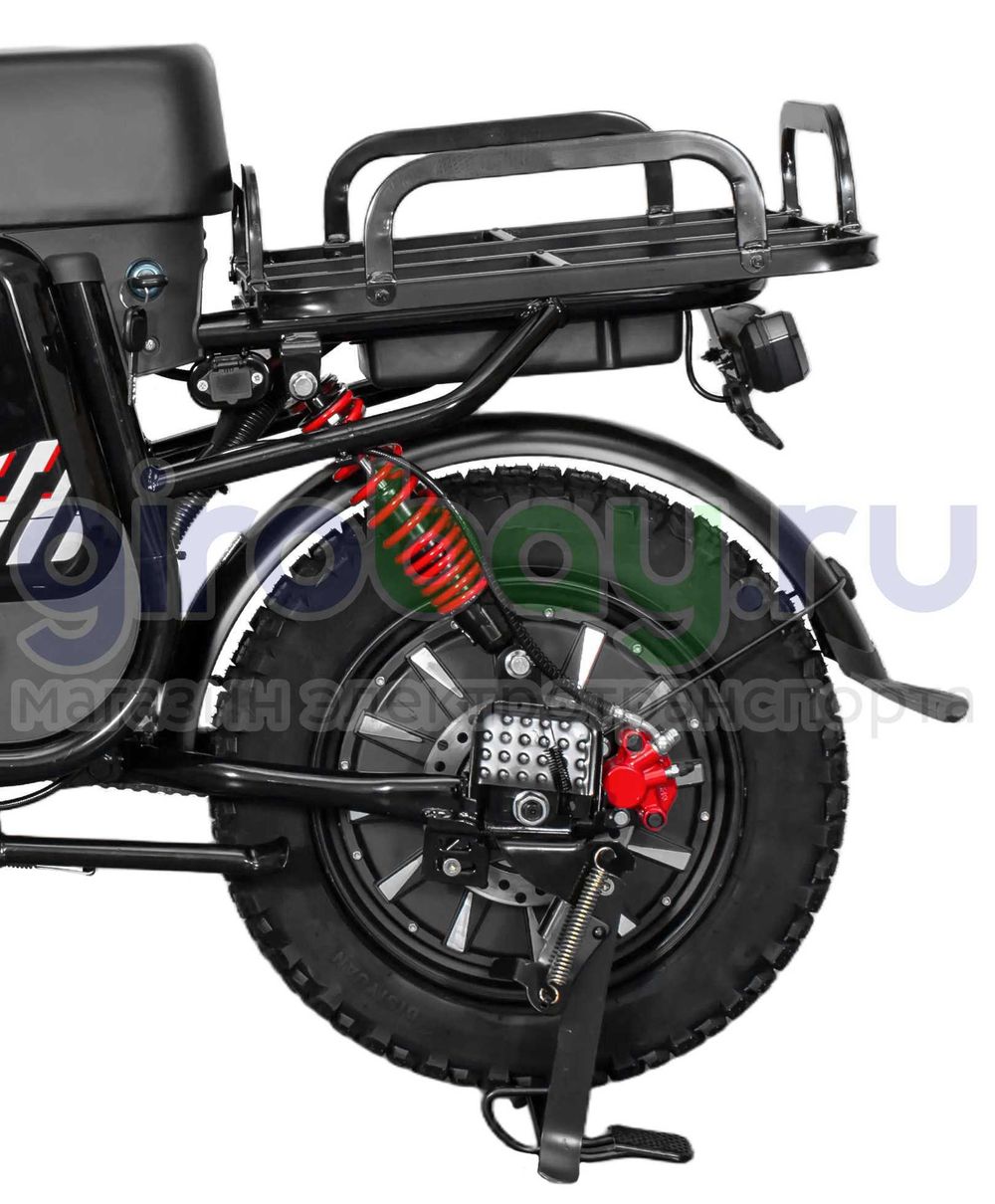 Электровелосипед GT U3 1000W (60V/30Ah) железофосфат - Черный фото №11