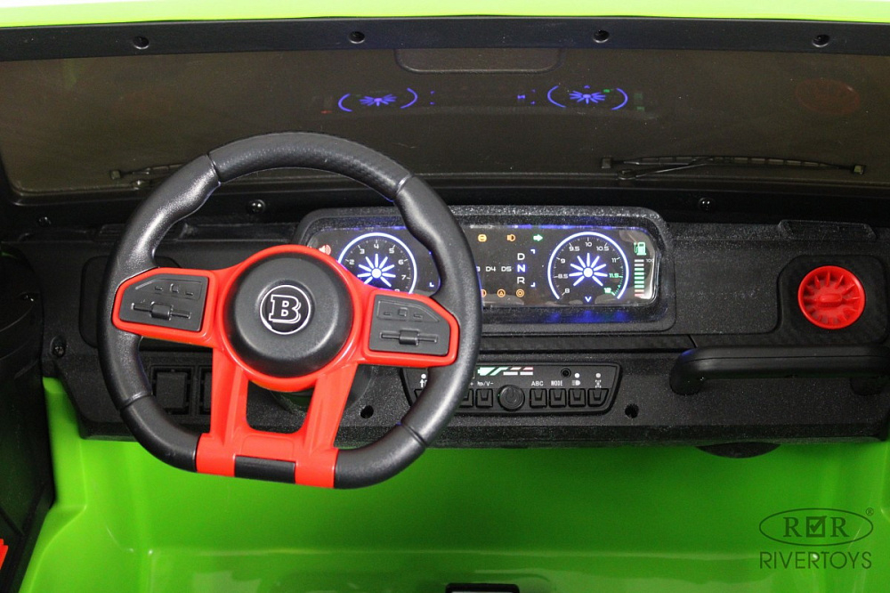 Детский электромобиль RiverToys Z888ZZ GREEN/зеленый
