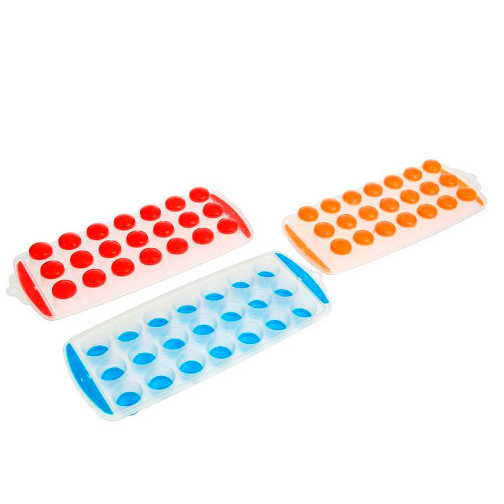 Форма для льда Шарики (пластик+силикон)