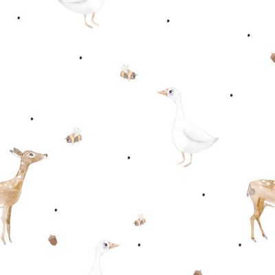 Олени и гуси