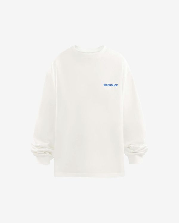Лонгслив Workshop Молочный - фото 1