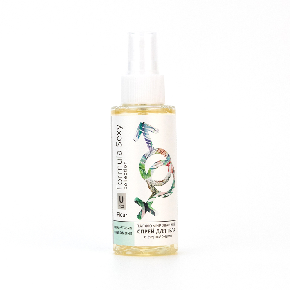Парфюмированный спрей с феромонами для тела Formula Sexy Fleur U102 (Формула Секси Флёр U102) – 100ml for women