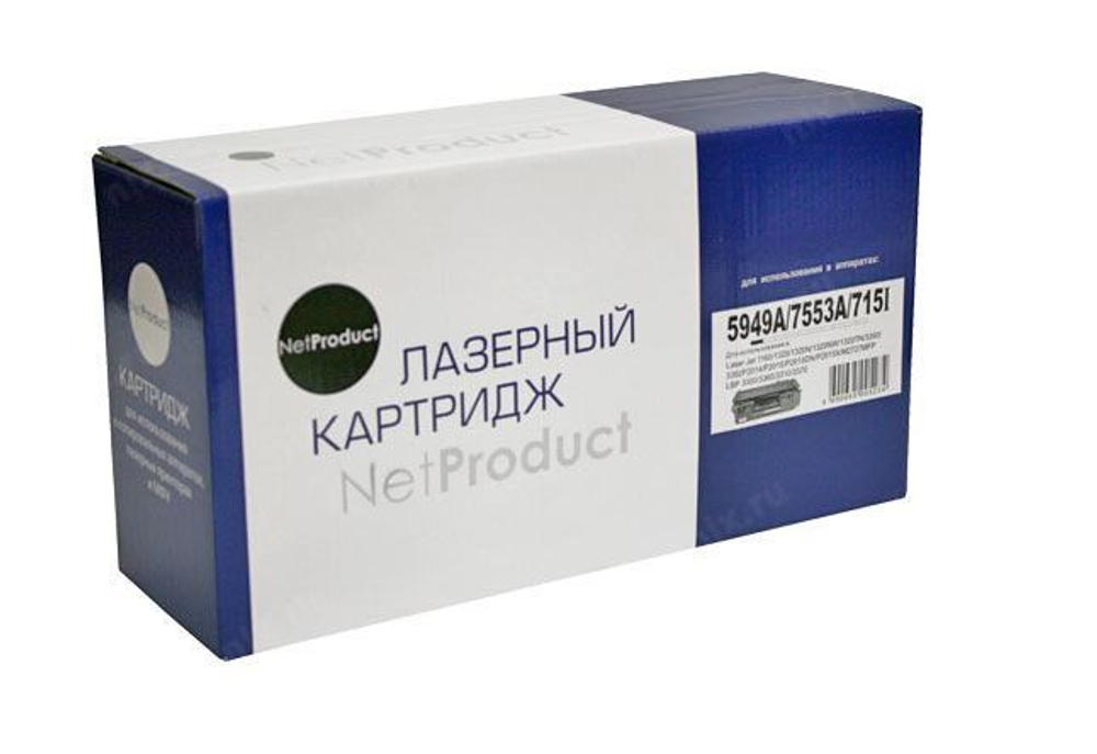Картридж NetProduct Q5949A/Q7553A для HP LJ 1320/3390/3392