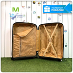 Средний чемодан L'Case Doha, серый