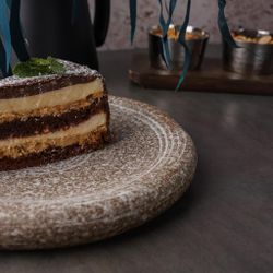 Блюдо круглое d 20,2 см h2,5 см Brown Untouched Taiga P.L. Proff Cuisine [1]