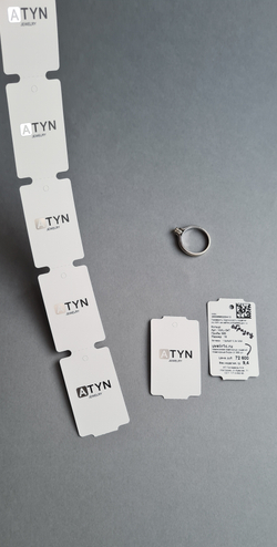 Печать серебряным и черным