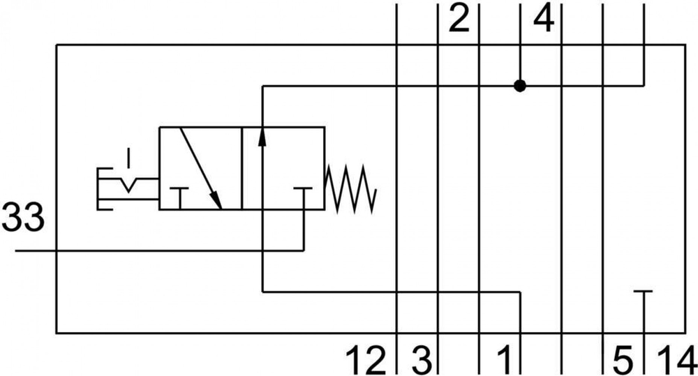VABF-S4-2-L1D1-C Вертикальная изолирующая плита